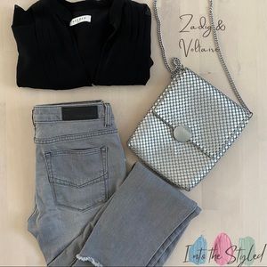 Zadig & Voltaire Women’s Jeans 🇫🇷👖 XS Soft Grey Denim